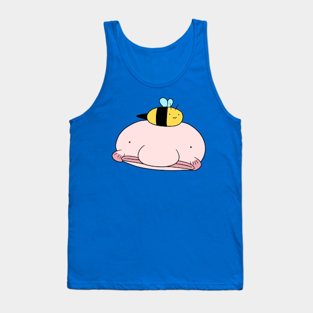 Bumblebee and Blobfish Tank Top by saradaboru